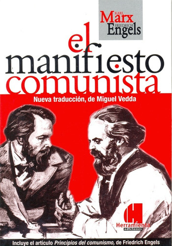 Manifiesto Comunista, El, De Friedrich Engels. Editorial Herramienta En Español