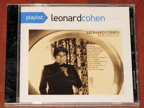 Leonard Cohen The Best Of... Cd Nuevo Importado