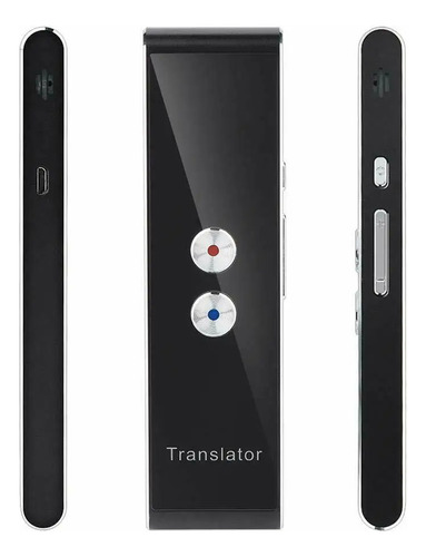 Tradutor Inteligente T8 Portátil Bluetooth Com 40 Idiomas