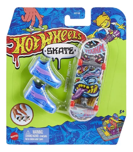 Hot Wheels Skate Octopark Skateboard Play Set HMK01