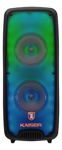 Bafle 2x6.5 Pulgadas Kaiser Cilíndrico 4800 W Pmpo Ksw-2065