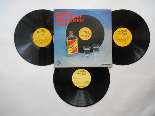 Musica Para Tomar Aguardiente Vol 2 Lp Vinilo Colombia 1990