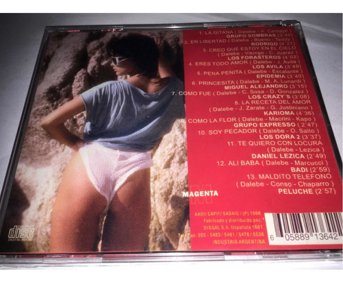 Cachacas Favoritas Cumbias Del 90 Cd Nuevo Original Cerrado