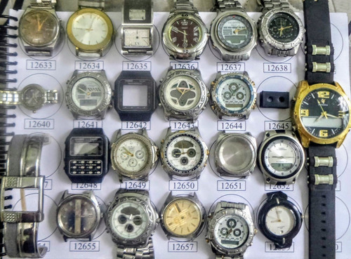 Lote 46 Sucatas Casio E Outros- Máquina Do Tempo