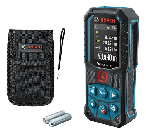 Telémetro Láser Rojo Bosch Glm 50-27 C Bluetooth 0.05-50m