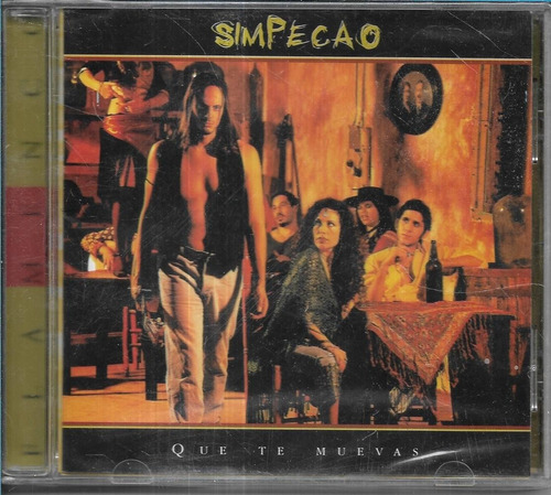 Simpecao Album Que Te Muevas Sello Random Cd Nuevo Sellado 