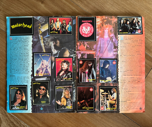 Album International Rock Cards Collection Completo 1997 (Usado)