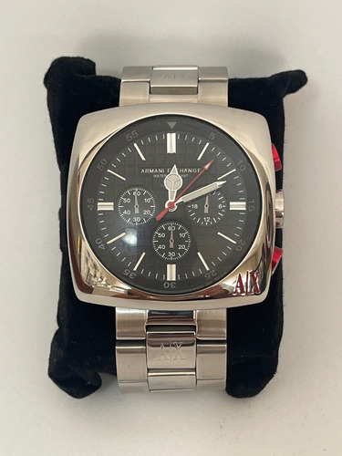 Relógio Armani Exchange Ax1022 / Original / Usado Prateado Prateado Preto (Usado)
