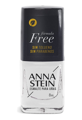 Esmalte  Free 01 Blanco Translucido Anna Stein
