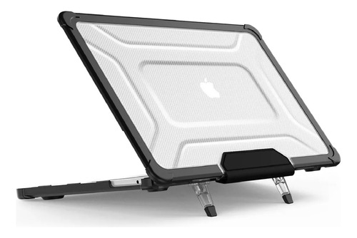 Carcasa Hard Case Con Stand Para Macbook Pro 14 Pulgadas 