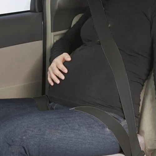 Imagen 2 de 9 de Cinturón De Seguridad Auto Para Mujer Embarazada