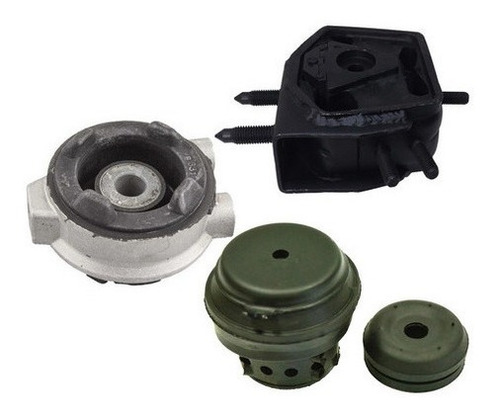  Kit 3 Coxim Motor Logus 1.8 2.0 1993 1994 1995 1996 1997