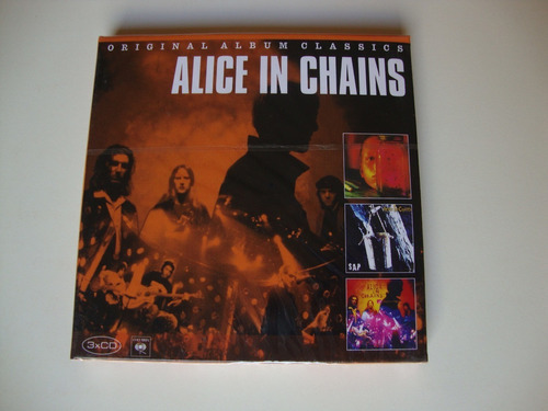 Box 3 Cds - Alice In Chains - Orig Album Cla - Importado, La