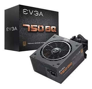 Fuente De Poder 750bq Evga 80 Plus Bronce 750 watts Sem /vc