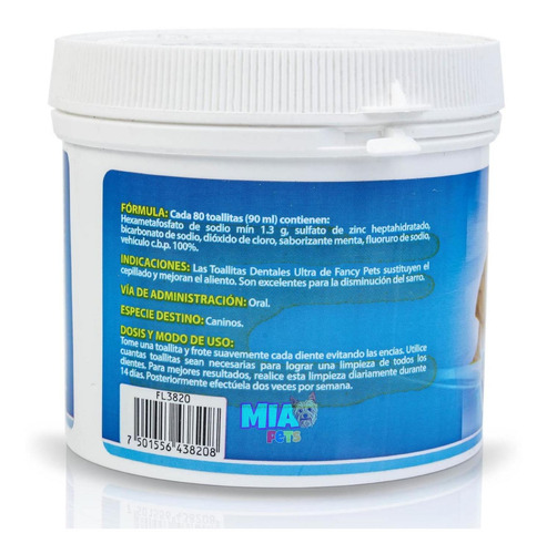 Imagen 4 de 6 de Toallitas Dentales Humedas Antisarro Ultra 80 Pzas 90ml