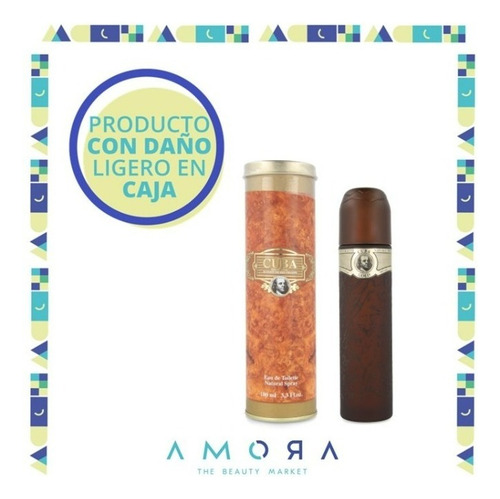 Cuba Paris Cuba Gold Edt 100 Ml Hombre