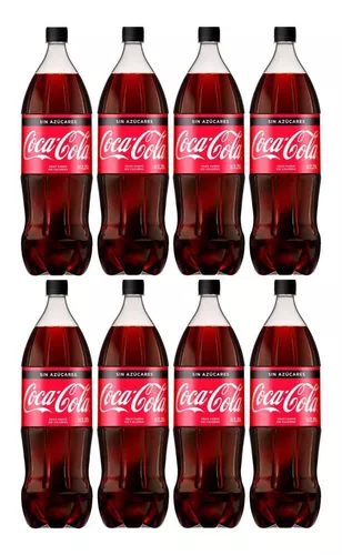 Gaseosa Coca Cola Zero Sin Azucar 2,25 Lts Pack X8 Oferta