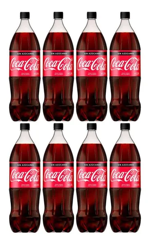 Gaseosa Coca Cola Zero Sin Azucar 2,25 Lts Pack X8 Oferta