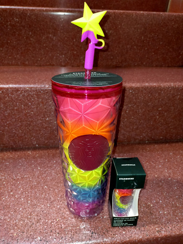 Vaso Starbucks Pride 2024 710 Ml Con Cubre Popote (Usado)