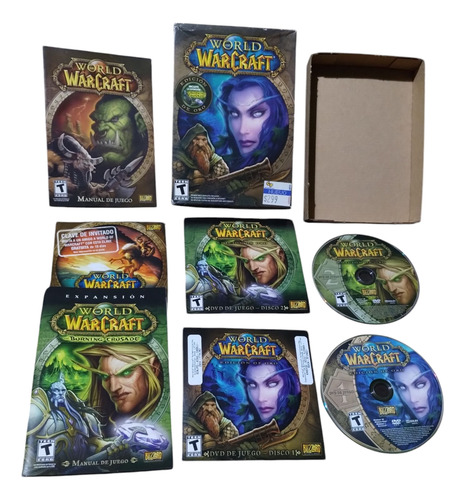 Videojuego Para Pc World Of Warcraft Edición De Oro (Usado)