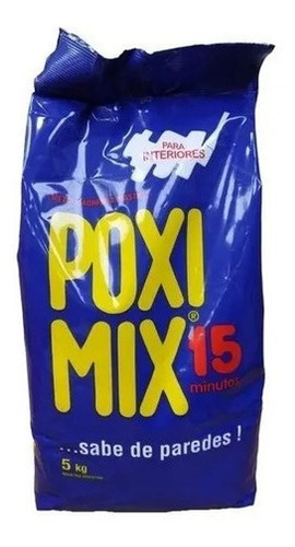 Poximix Para Interiores Repara Grietas X 5 Kg - Pintolindo