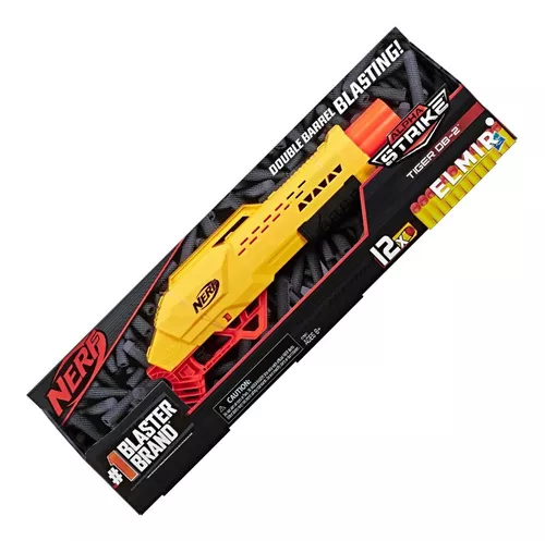 Nerf Alpha Strike Tiger DB-2 12 Dardos E7562 - Hasbro em Promoção