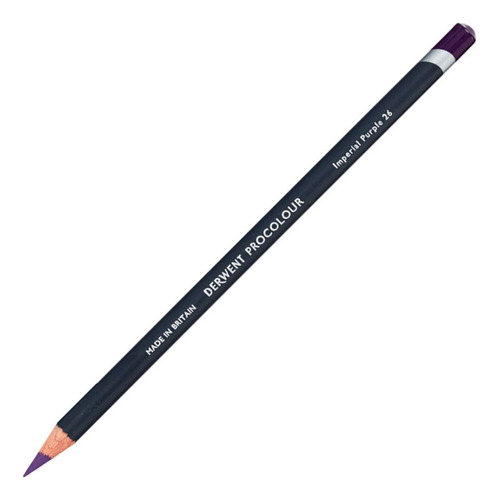 Lápis De Cor Permanente Procolour Derwent Cores Marcação 026 - Imperial Purple