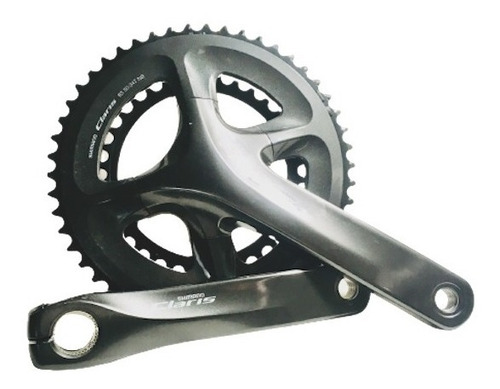 Imagen 2 de 6 de Shimano Claris Fc-r2000-cg Set De Biela 2x8-vel 50-34 - Grís