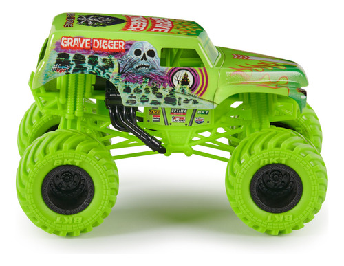 Monster Truck Monster Jam Grave Digger 1 Fundido A Presión P