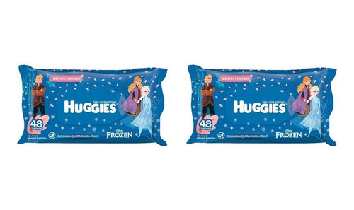 Toallitas Húmedas Huggies Frozen 48und Pack X2u