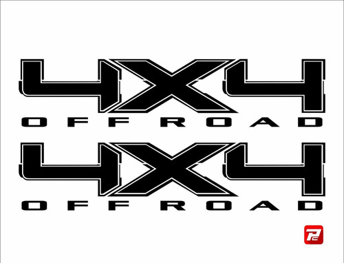 Calcomania Calca Sticker Ford 4x4 Off Road