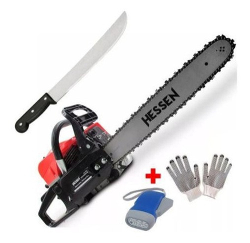Motosierra Hessen 52 Cm3 Espada 20 Garantía 1 Año +regalos