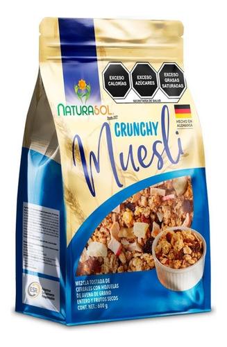 Cereales Y Frutos Secos Muesli Crunchy Nature Sun 600g