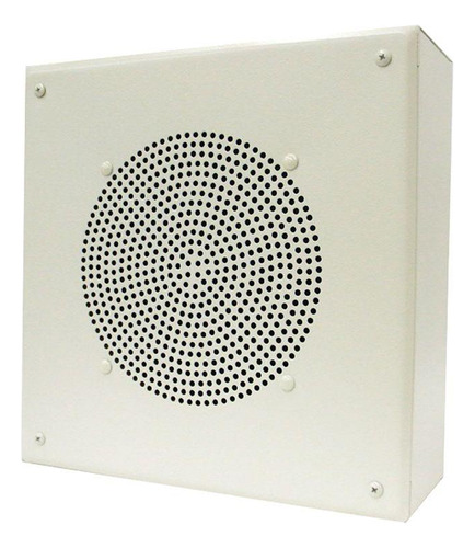 Altavoz De Techo Valcom Cuadrado Amplificado De 8 Pulgadas C