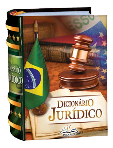 Mini Dicionário De Termos Jurídicos Capa Dura Com Folha Para Dedicatória Edição De Coleção Os Menores Livros Do Mundo 