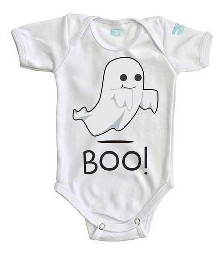 Pañalero Bebé Hallowen Boo! Día De Muertos Body  Ropa Baby