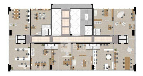 Imagem 12 de 30 de Sala Comercial De 44m² No Centro, Curitiba - Sa0053