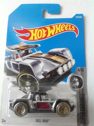 Hot Wheels 1/64 Bull Whip Super Chromes Concept Car