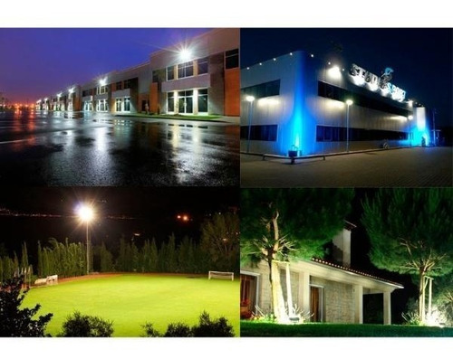 Imagen 3 de 5 de Reflector Led Blanco 20w Bajo Consumo Alta Potencia Exterior