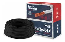 Comprar Cable Eléctrico U L Thw Calibre 10 Rollo 100m Provolt  Ul