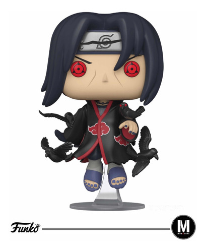 Figura de acción Itachi with Crows/Exclusive de Funko Pop! Animation