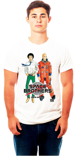 Playera Space Brothers Diseño 02 Anime Playeras Beloma