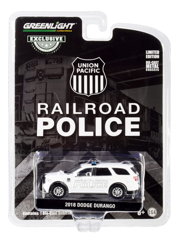 Policia Ferrocarril Union Pacific Exclusivo Hobby Escala