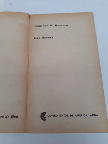Las Fiestas Amilcar G. Romero . Usado Villa Luro (Usado)