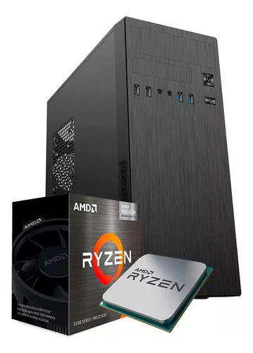 Pc Diseño Gráfico Económica Ryzen 5 4600g+16gb+960ssd+wifi