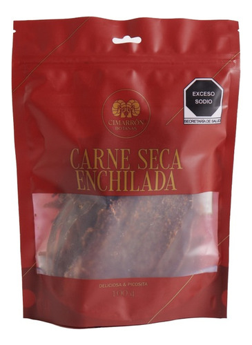 Cimarrón Carne Seca Enchilada, 100g