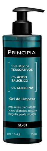 Gel Limpeza Principia Ácido Salicílico Glicerina 350g -cosmo Oleosa