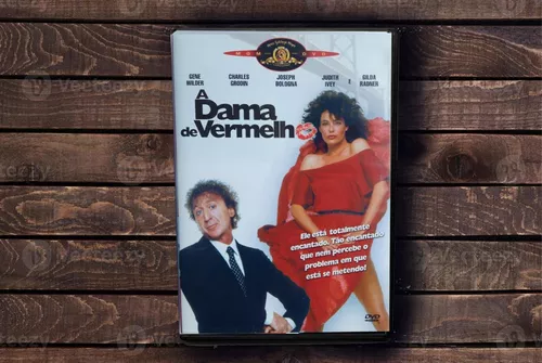 DVD original filme A Dama de Vermelho (1984) - ZERADO!!!