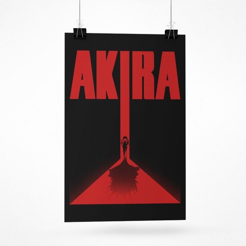 Vinilo Decorativo 21x30cm Poster Akira Serie 03 Anime Manga