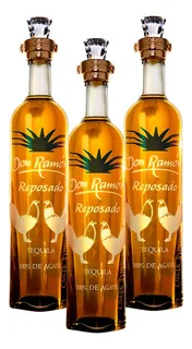 Pack De 3 Tequila Rep.100% Don Ramon Punta Diamante 750ml